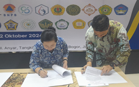 PUSAT PENDIDIKAN DAN PELATIHAN PENANGGULANGAN BENCANA (PUSDIKLAT PB) DAN UNIVERSITAS RESPATI INDONESIA (URINDO)