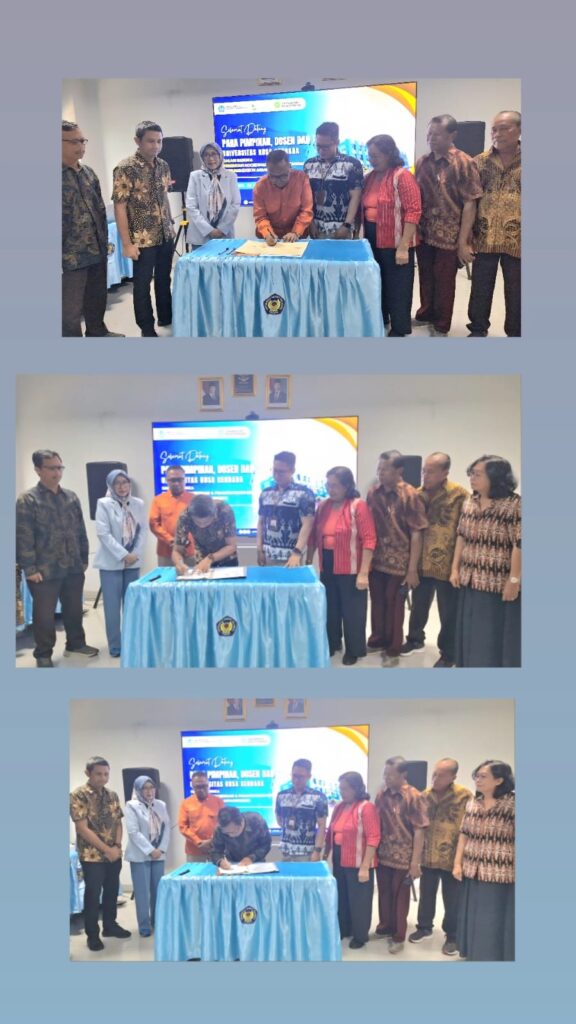 KERJA SAMA UNIVERSITAS RESPATI INDONESIA DENGAN UNIVERSITAS NUSA CENDANA, NTT